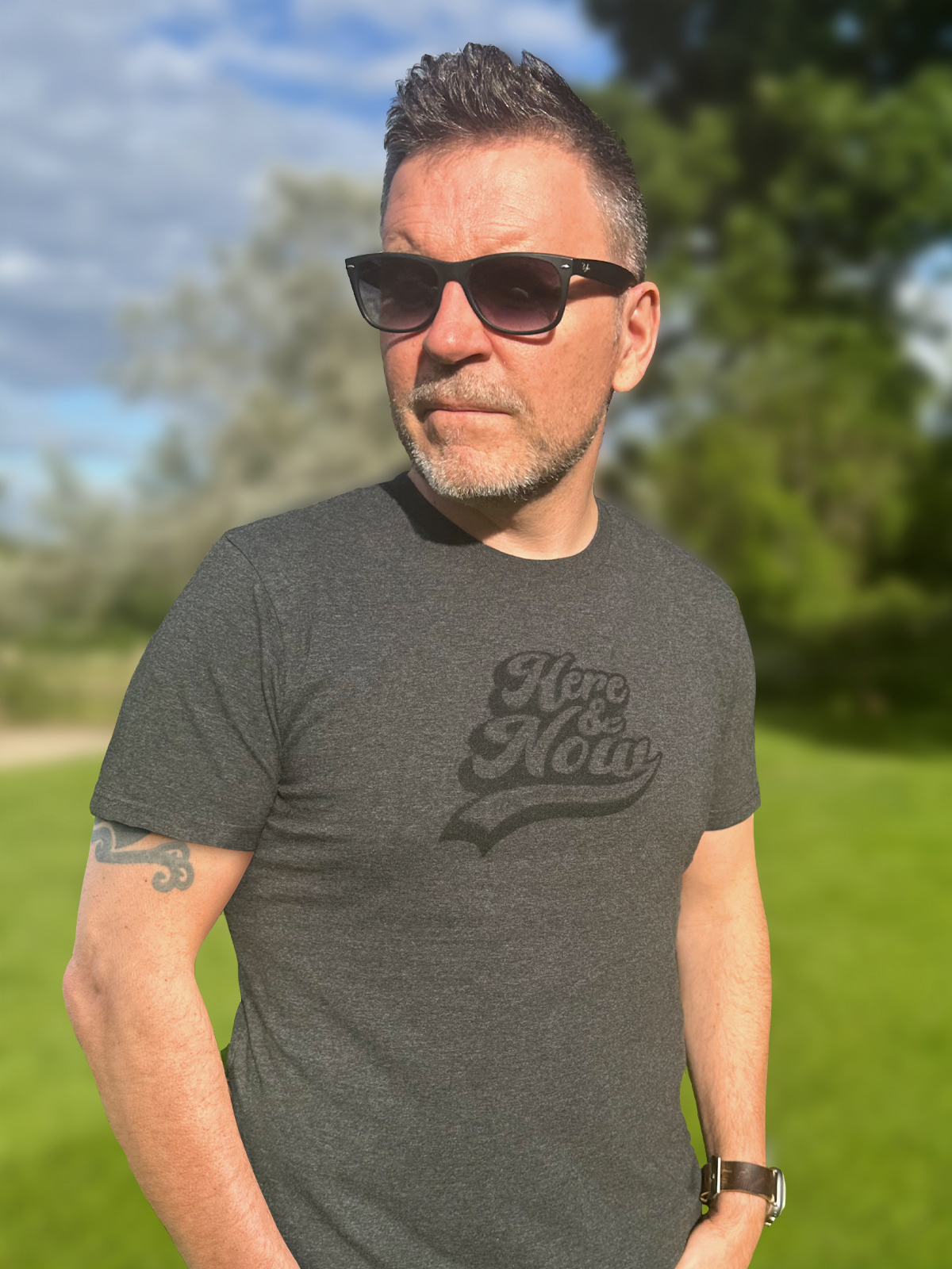 here and now t-shirt