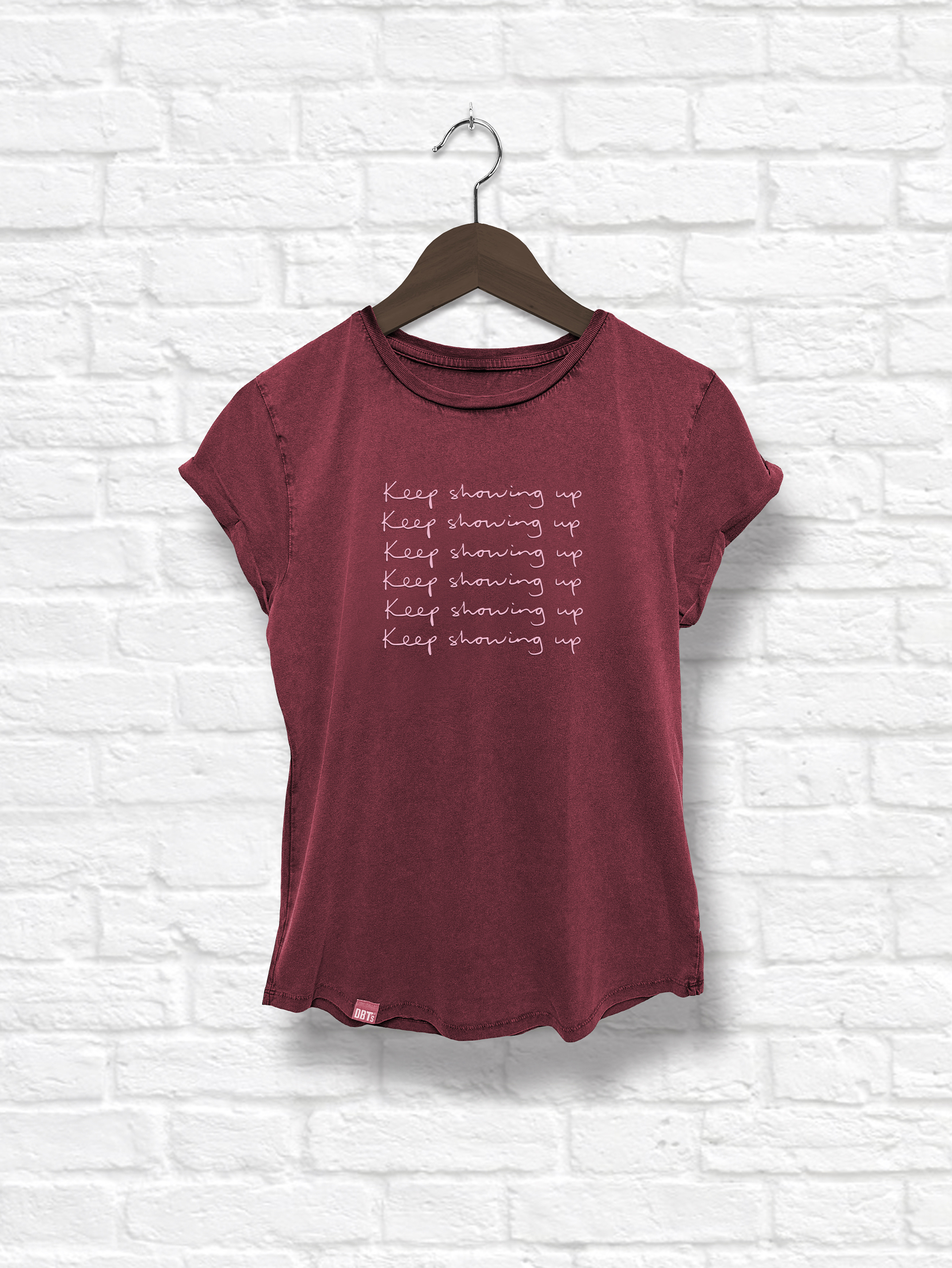 Keep Showing Up – Women's T-shirt - Image 2