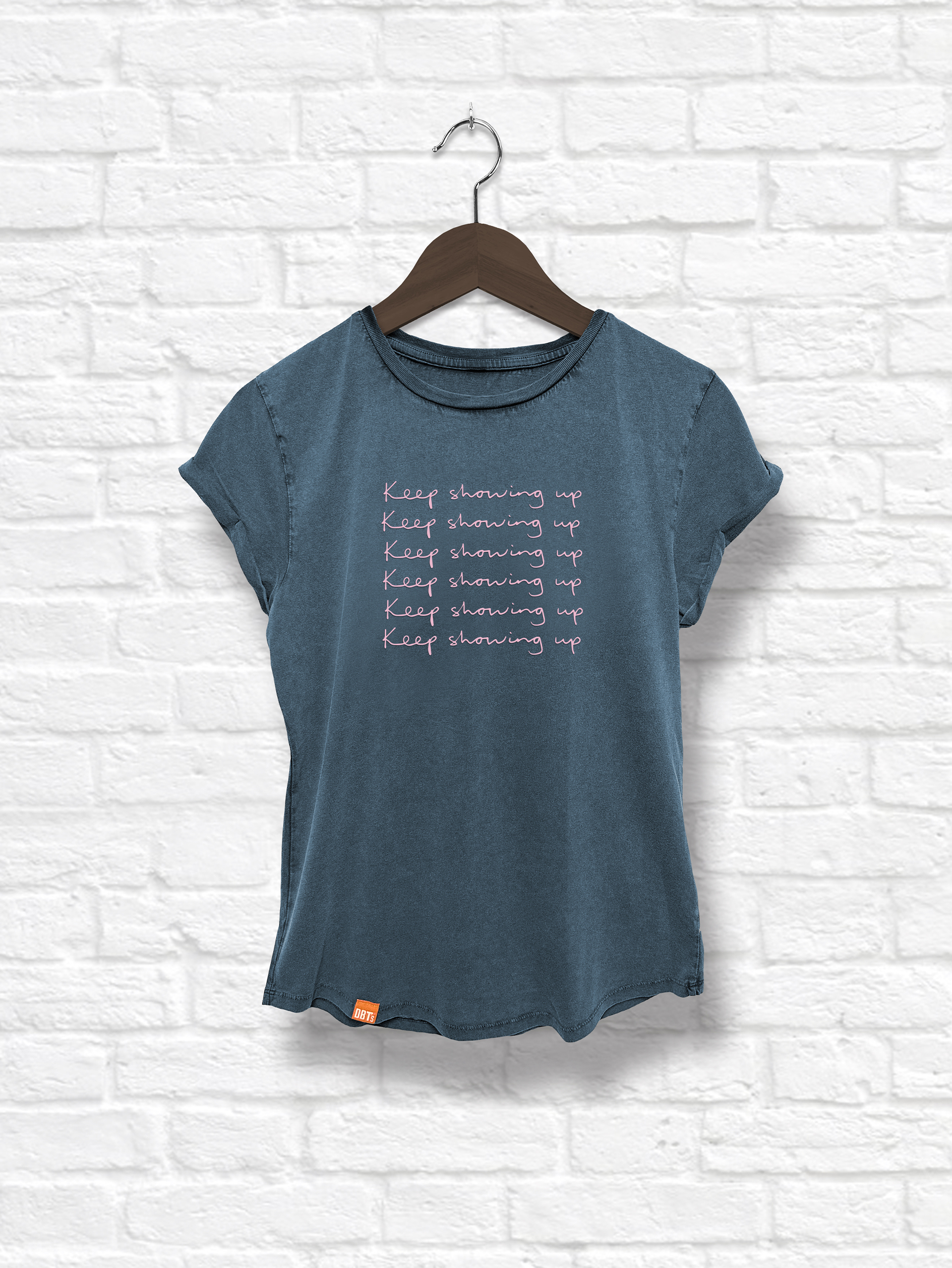 Keep Showing Up – Women's T-shirt - Image 3